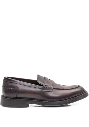 Doucal's penny loafers - Brown