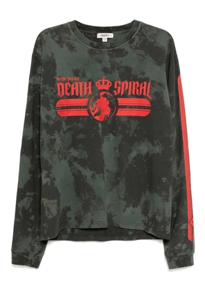 Stain Shade logo-print T-shirt - Green