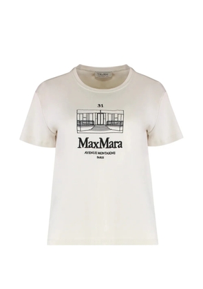 'S Max Mara crew-neck T-shirt - Neutrals