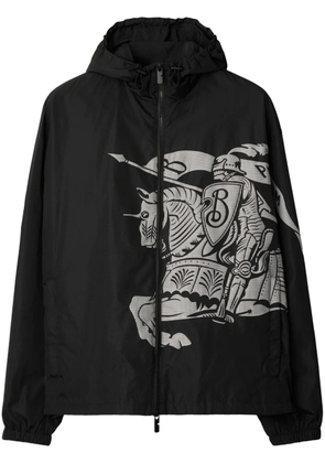 Burberry EKD lightweight hooded jacket - Black