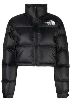 The North Face Nuptse padded cropped jacket - Black