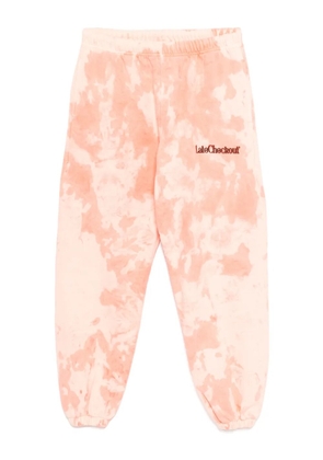 Stain Shade tie-dyed pants - Orange