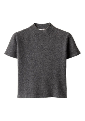 Miu Miu ribbed mock-neck cashmere sweater - Grey