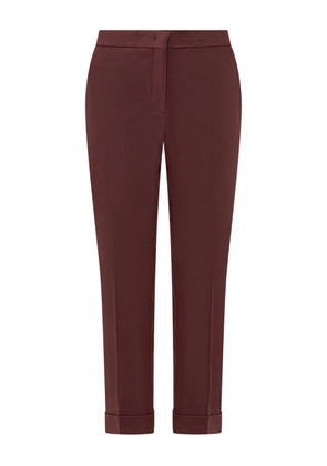 ETRO cuffed trousers - Red