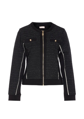 LIU JO zip-up jacket - Black