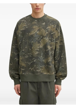 Carhartt WIP camouflage-pattern sweatshirt - Green