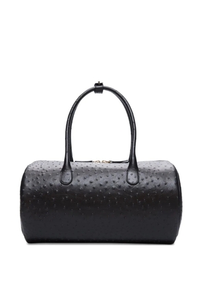 LouLou de Saison Alister leather tote bag - Black