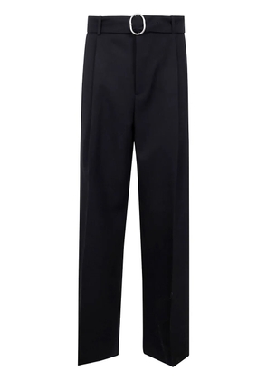 Jil Sander belted trousers - Black