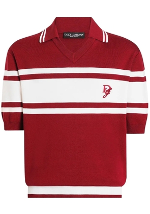 Dolce & Gabbana striped T-shirt - Red