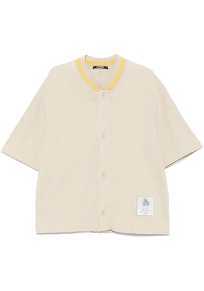Jacquemus La Chemise Baseball MC shirt - Neutrals