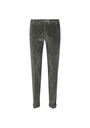 Briglia 1949 side-pockets corduroy trousers - Green