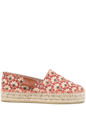 ETRO floral-print espadrille - Red