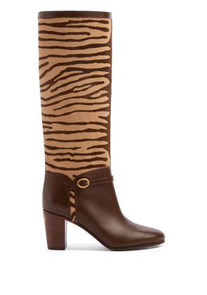 Valentino Garavani 75mm Pattie boots - Brown