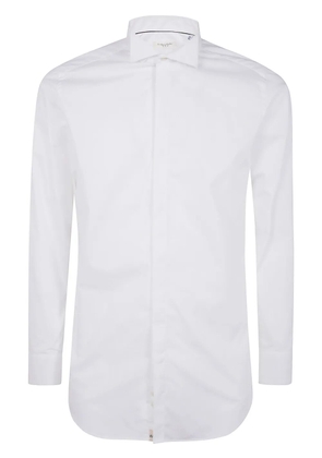 Tintoria Mattei spread-collar shirt - White