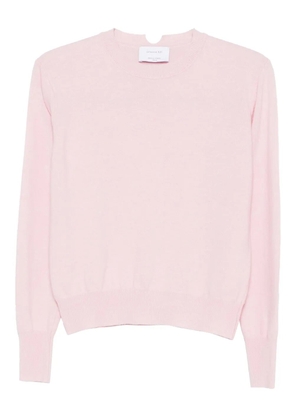 Daniele Fiesoli round-neck merino-cashmere-blend sweater - Pink