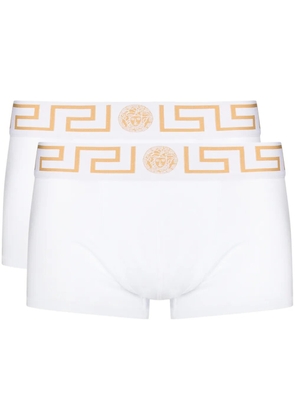 Versace Greca Border boxer briefs (pack of two) - White