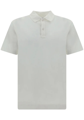 Paul & Shark garment-dyed cotton polo shirt - White