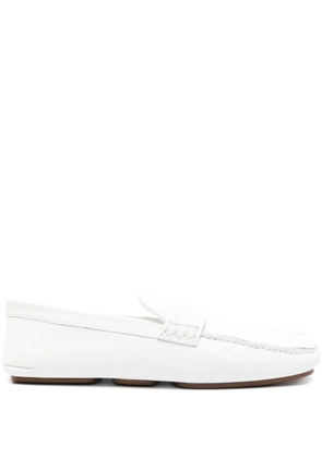 KHAITE Billy loafers - White