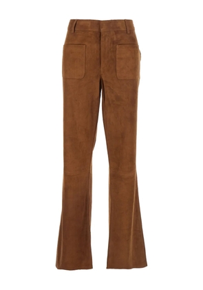 Ba&Sh belt loops pocket trousers - Brown