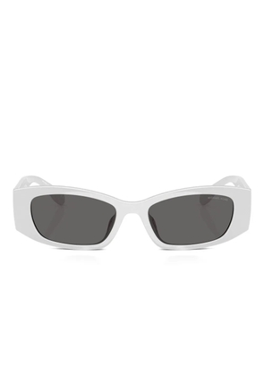 Michael Kors Rhodes logo-plaque sunglasses - Silver