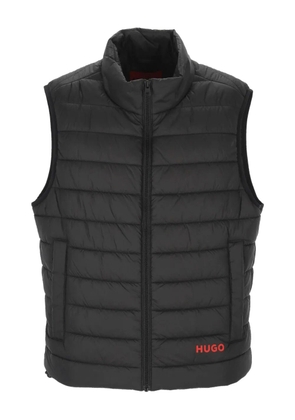 BOSS water-repellent gilet - Black