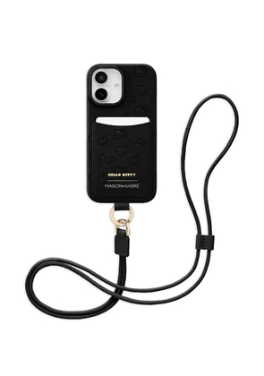 MAISON de SABRÉ card-slot iPhone 16 case - Black