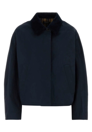 A.P.C. corduroy-collar cotton jacket - Blue
