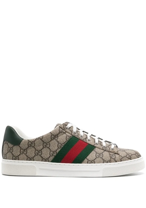 Gucci Ace GG Supreme canvas sneakers - Neutrals