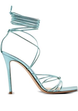 Gianvito Rossi 105mm Sylvie leather sandals - Blue