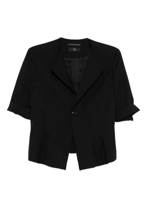 Y's gabardine blazer - Black