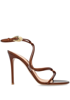 Gianvito Rossi 105mm Mamba sandals - Brown