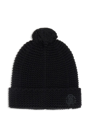 Roberto Cavalli pom-pom beanie - Black