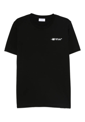 Off-White logo-detail T-shirt - Black