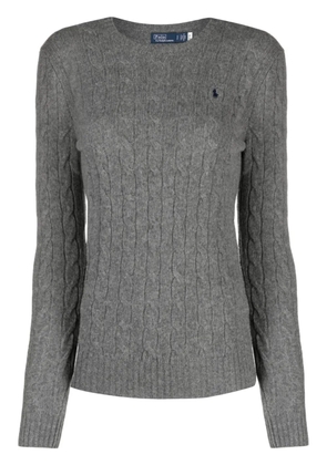 Polo Ralph Lauren Polo Pony cable-knit jumper - Grey