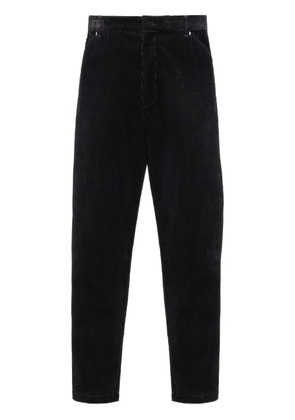 Prada pinwale-corduroy tapered trousers - Black