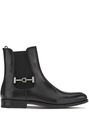Ferragamo buckled Chelsea boots - Black