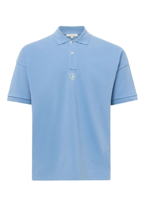 JW Anderson logo-embroidered polo shirt - Blue