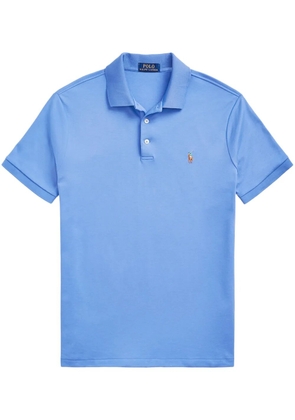 Polo Ralph Lauren Polo Pony-embroidered cotton polo shirt - Blue