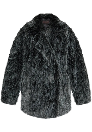 Michael Michael Kors faux-fur coat - Black