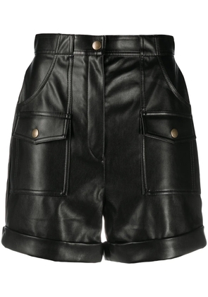 Philosophy Di Lorenzo Serafini high-rise utility shorts - Black