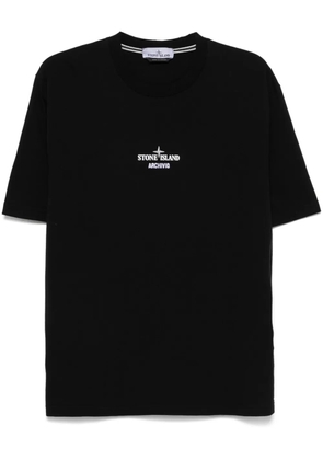 Stone Island organic-cotton jersey T-shirt - Black