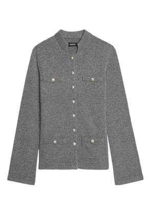 Zadig&Voltaire mélange-effect cardigan - Grey
