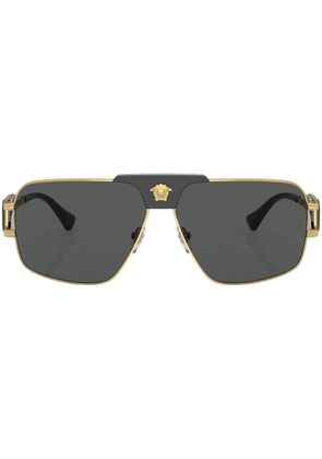 Versace Eyewear Special Project square-frame sunglasses - Gold