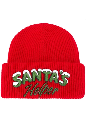 Philosophy Di Lorenzo Serafini slogan print beanie hat - Red