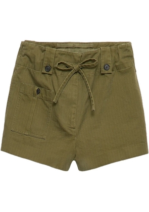 Prada chevron shorts - Green