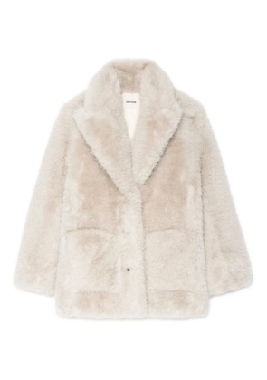 Zadig&Voltaire shawl-collar coat - Neutrals