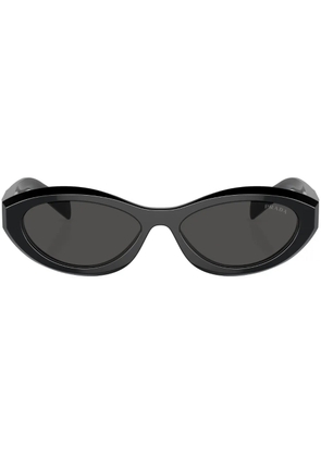 Prada Eyewear oval-frame sunglasses - Black