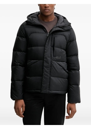 JACK WOLFSKIN Icy Hill hooded padded jacket - Black