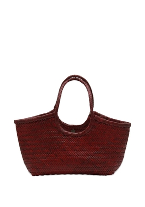 DRAGON DIFFUSION Big Nantucket leather tote bag - Brown