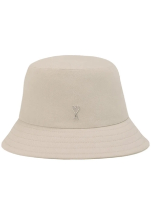 AMI Paris Ami de Coeur bucket hat - Neutrals